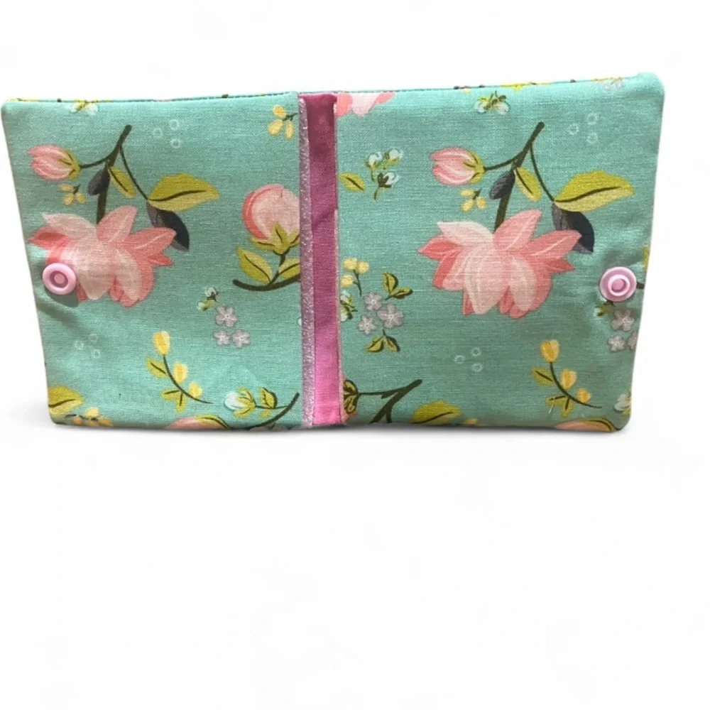 Floral Fabric Handmade Pads &Tampons Wallet Pouch